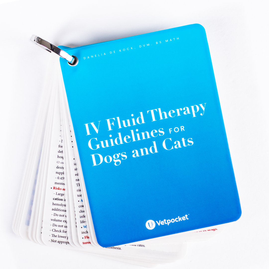 IV Fluid Therapy Guidelines for Dogs and Cats